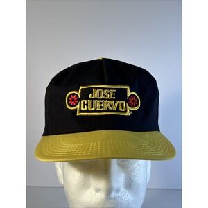 Vintage Jose Cuervo Cap Hat Snap Back Trucker  80's Tequila Embroidered